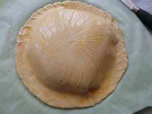 Traditional galette decoration