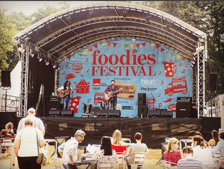 Music at Foodies Festival